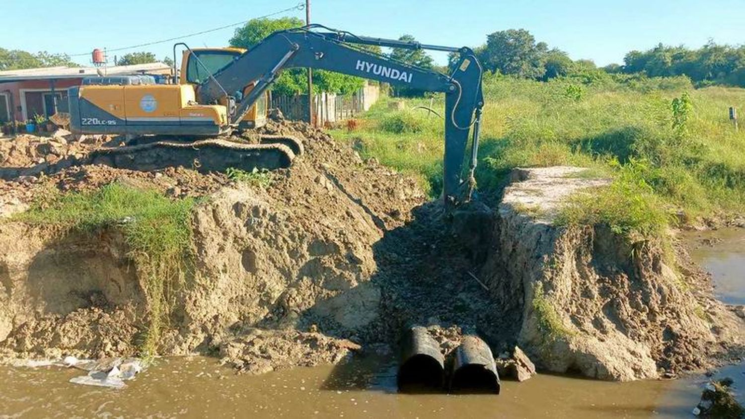 Mantenimiento de la vía pública y desobstrucción de canales de agua