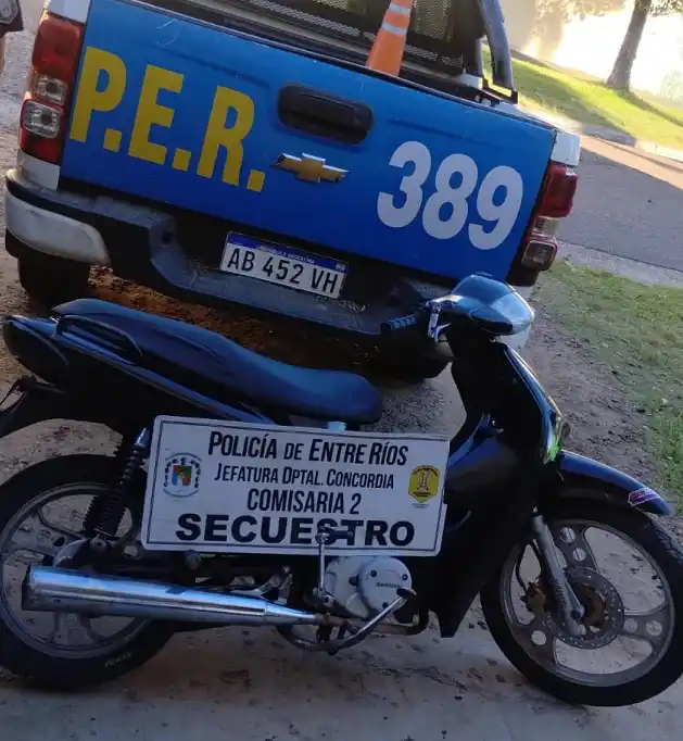 Menor detenido tras el robo de una motocicleta en el Parque Ferré