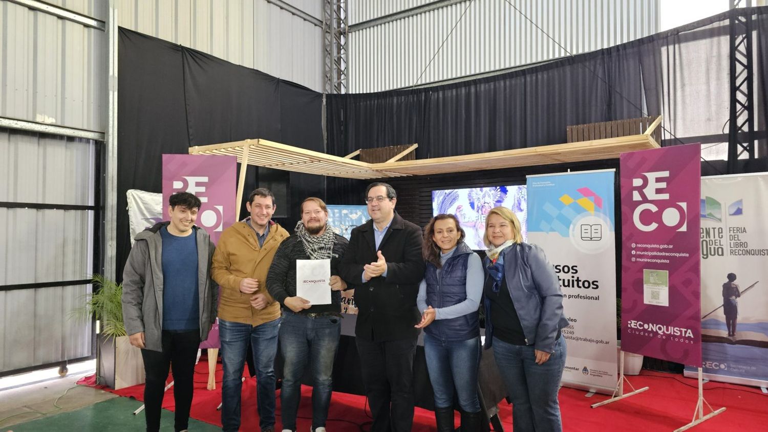 imagen Reconquista entregó subsidios de Nación a emprendedores locales