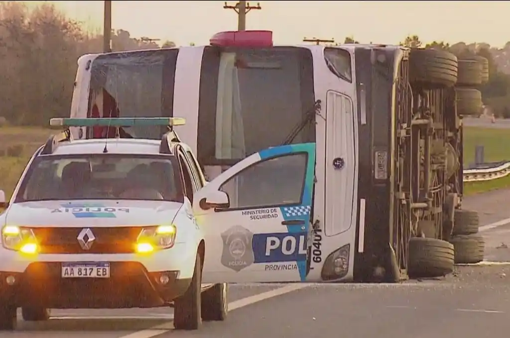 El accidente ocurrió alrededor de las 3.30 de este jueves. (Foto: TN)