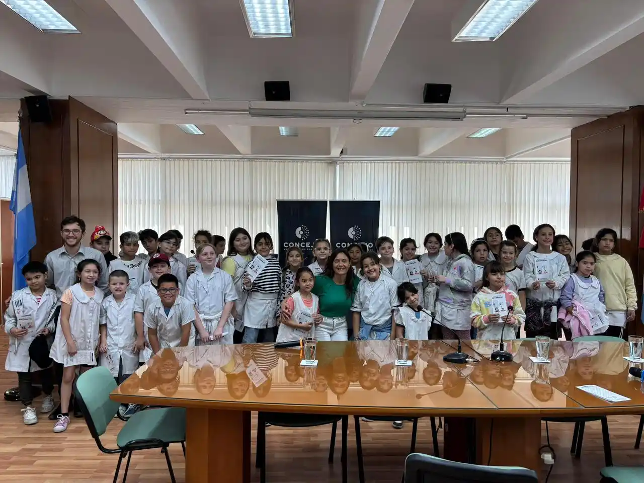 En el 2025, el Concejo Municipal recibió la visita de más de 1200 alumnos