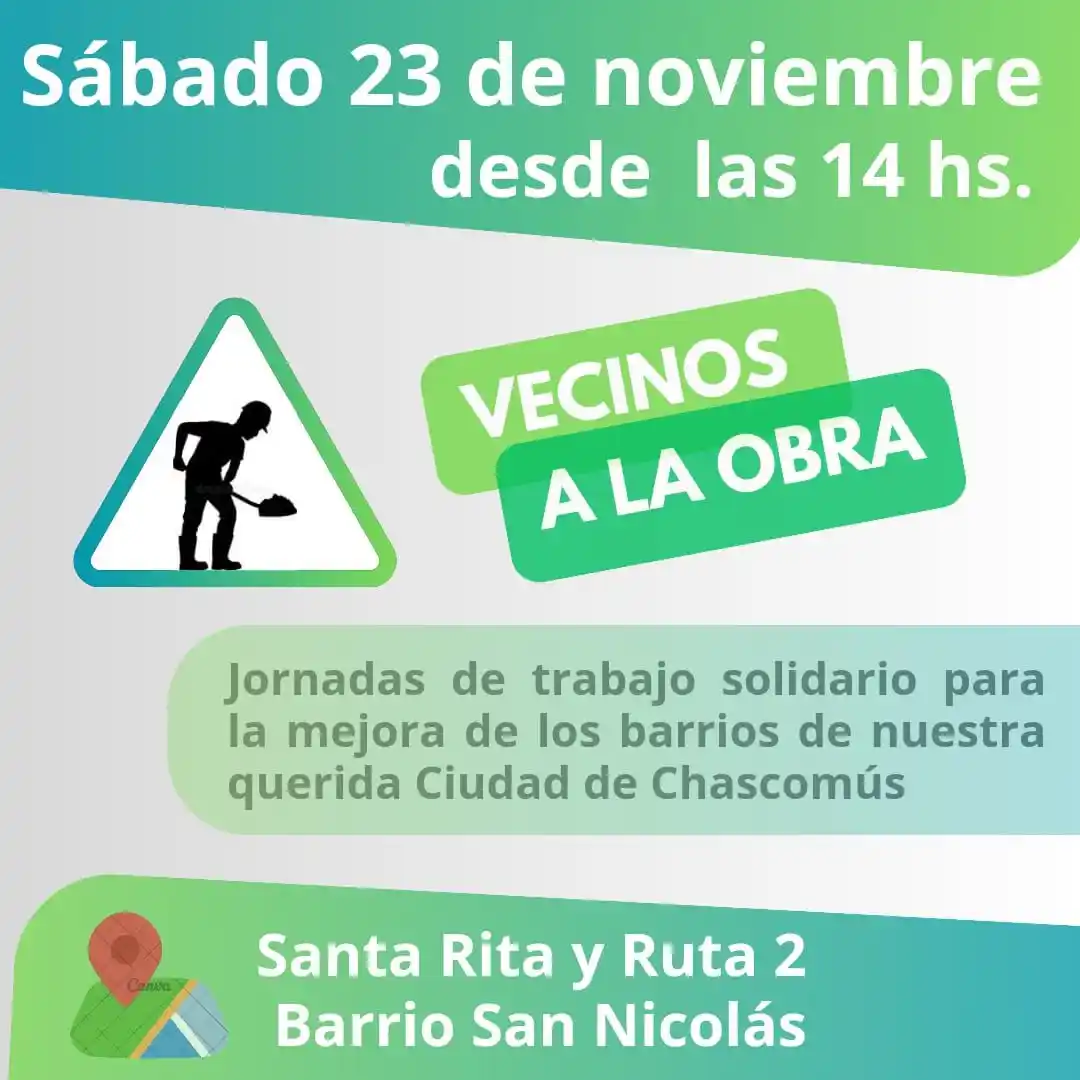 Vecinos de San Nicolás y Caballito Blanco lanzan iniciativa para mejorar los espacio comunes de los barrios y convocan al resto de la población