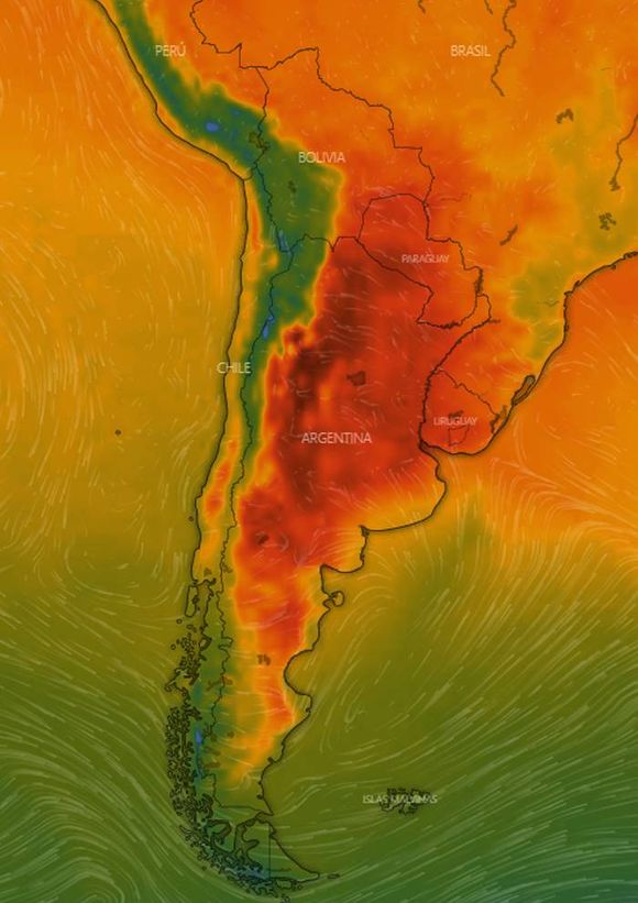 Alerta naranja en la  provincia