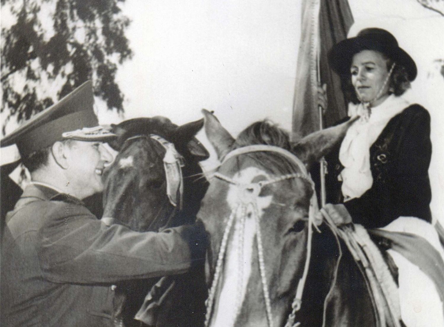 Histórica. Foto de Ana Becker a su llegada a los Estados Unidos