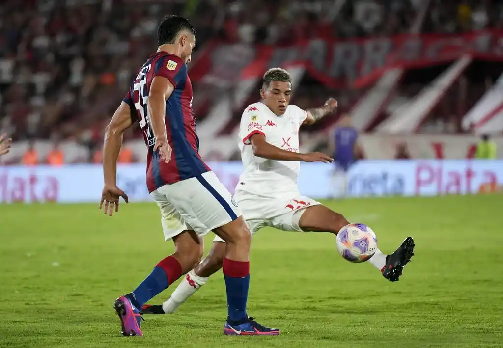 El duelo entre Gonzalo Luján y Matías Gómez.