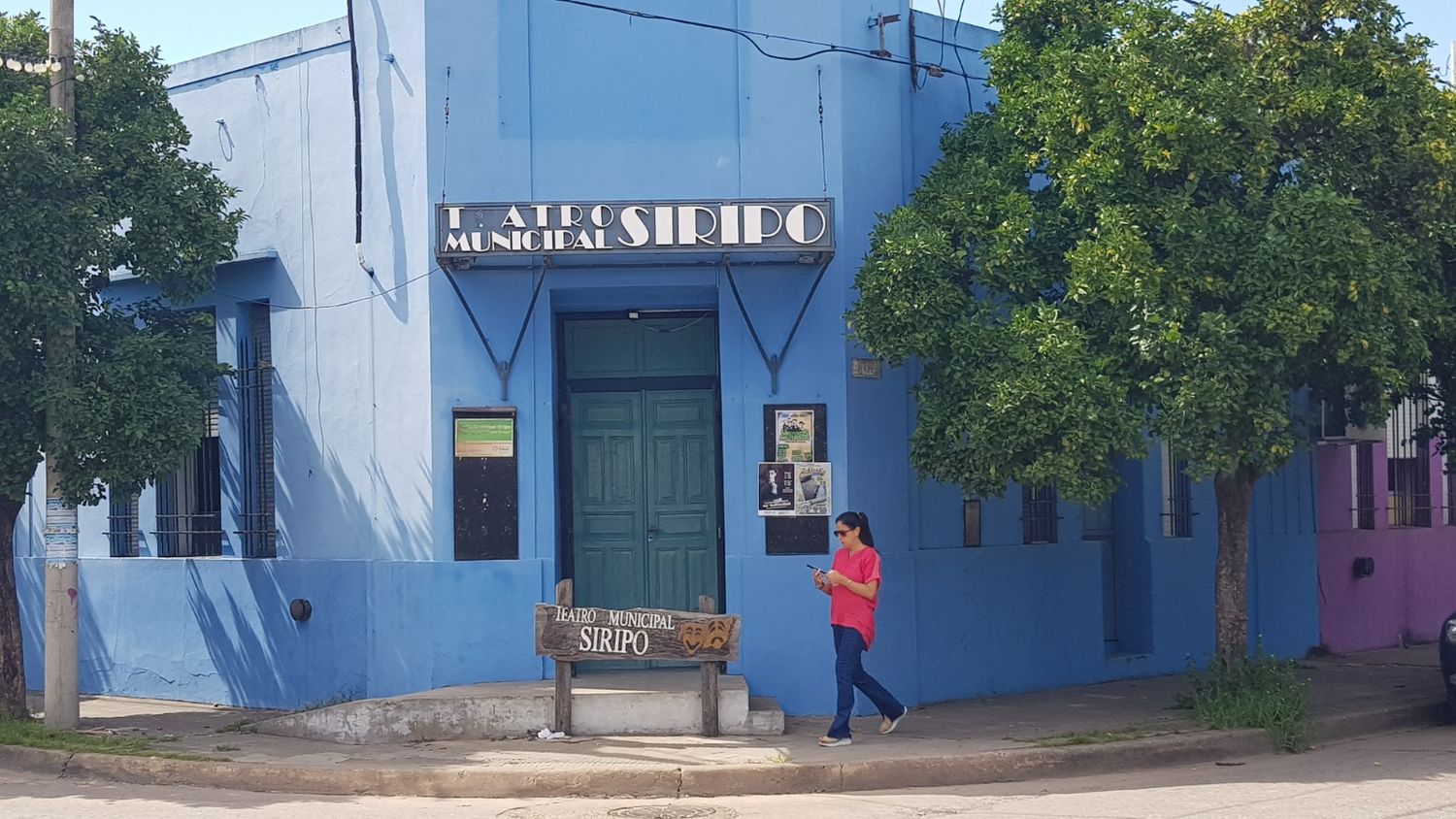 Teatro Municipal Siripo. Foto: La Opinión.