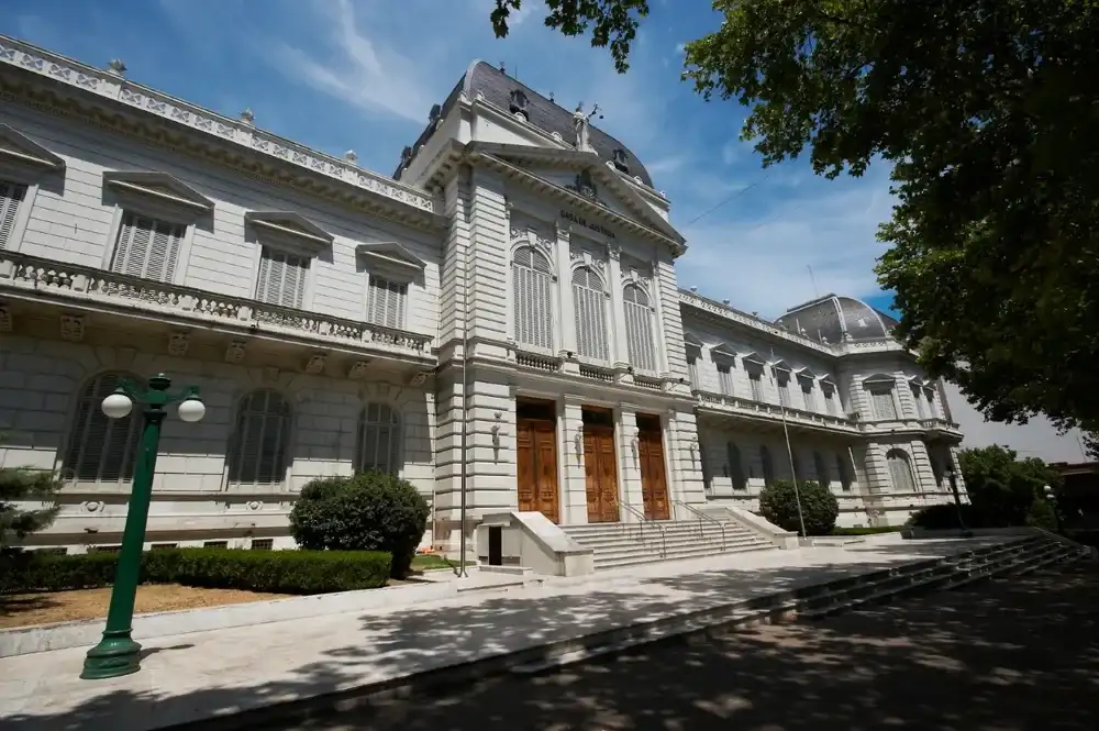 El Palacio de Justicia de la provincia de Buenos Aires.