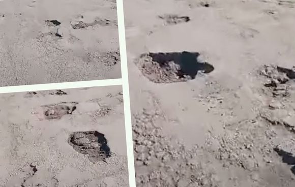 "Era una colección de pozos" y ahora le ponen piedra