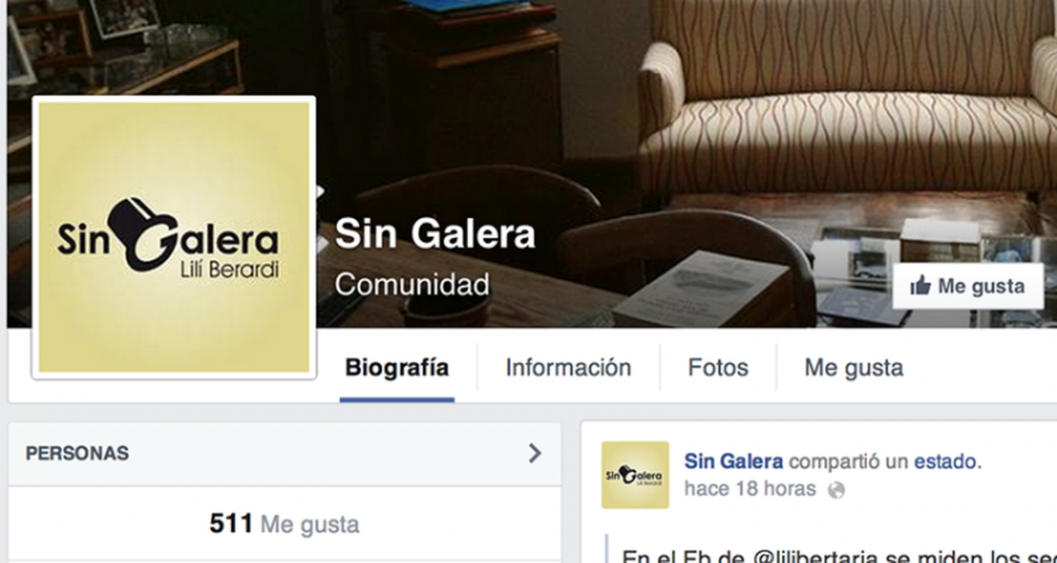 > Más de 500 “Me Gusta” para Sin Galera, en 4 días