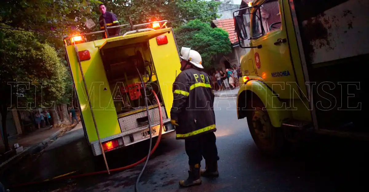 Se incendió otro terreno de pastizales: trabajan tres dotaciones
