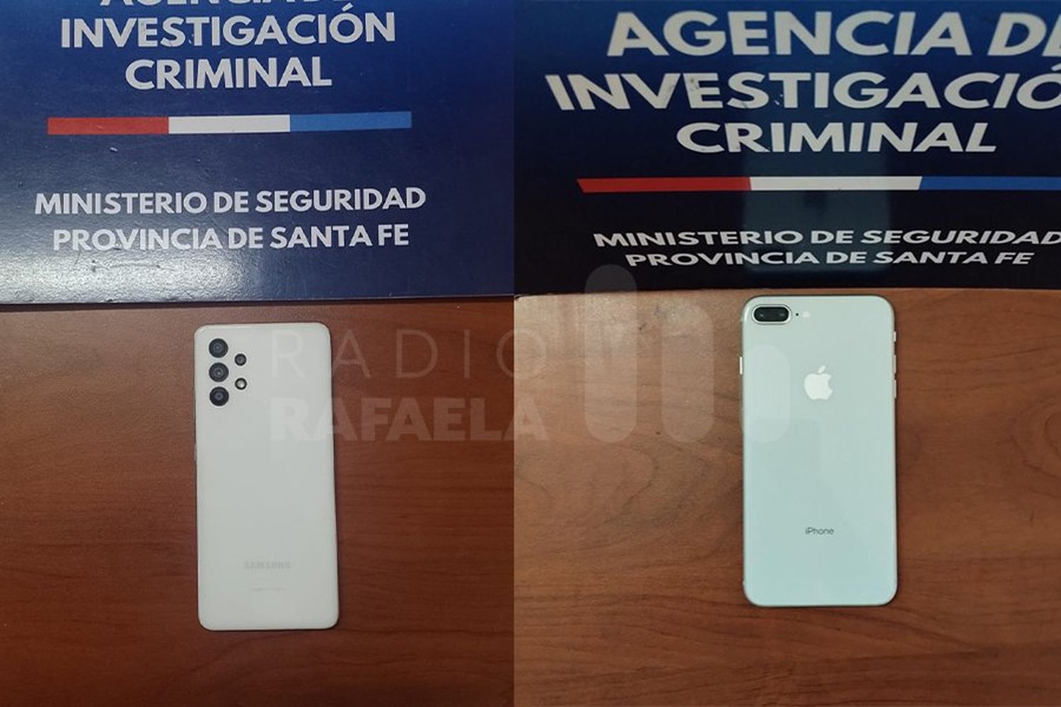 Una pistola, una escopeta, un aire comprimido y celulares secuestrados en Rafaela y Frontera