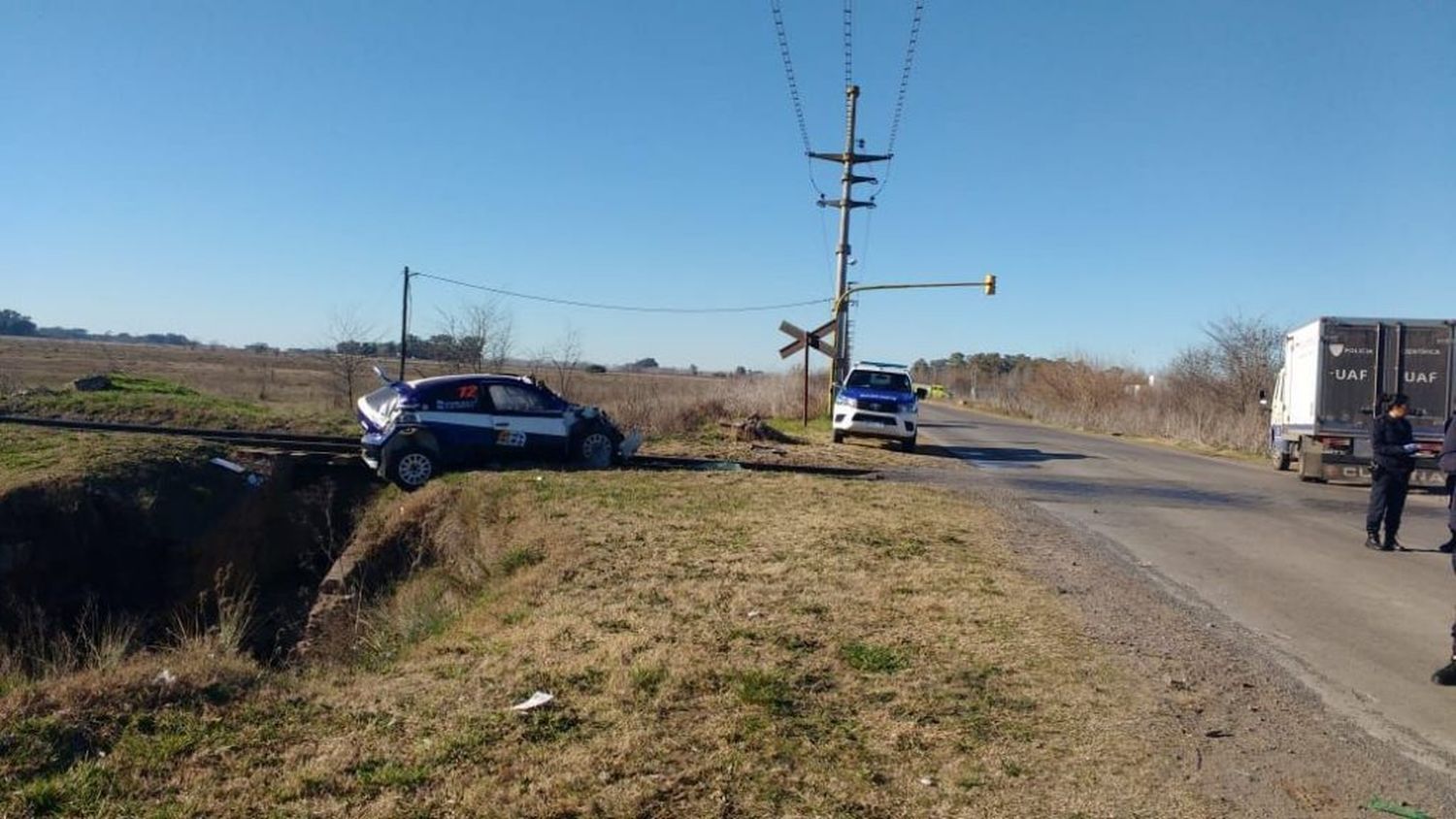 Quattrocchio no sobrevivió al trágico choque en Azul