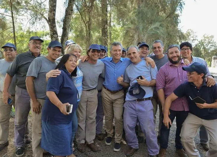 Macri: «El trabajo y el dialogo son el camino para una Argentina sin aprietes»