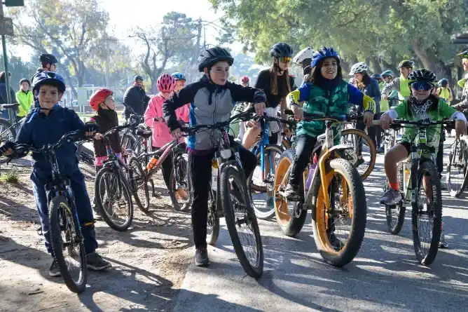 Este sábado Chascomús vivirá una nueva bicicleteada por el Mes del Ambiente