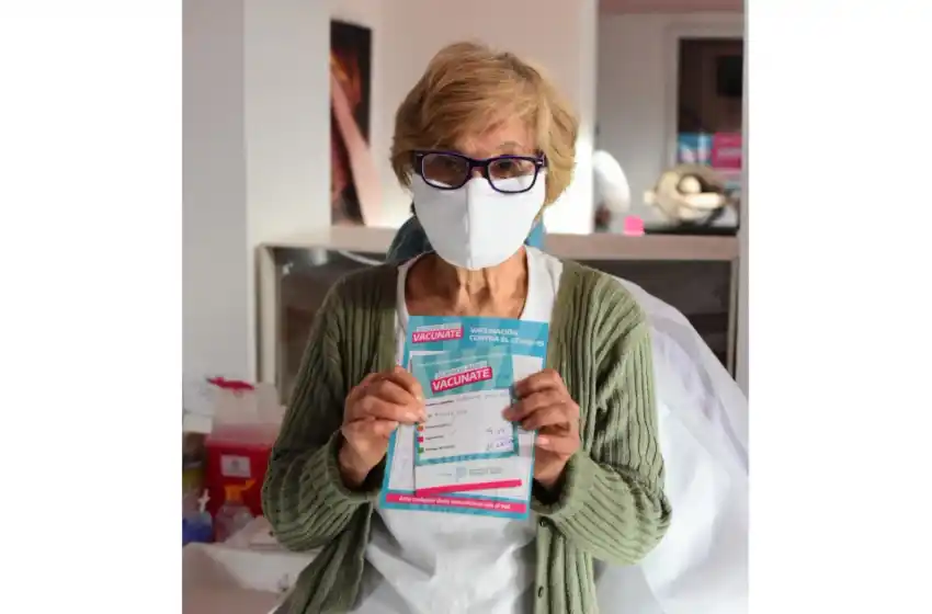 Gesell: ya hay más de 3300 vacunados de la tercera edad