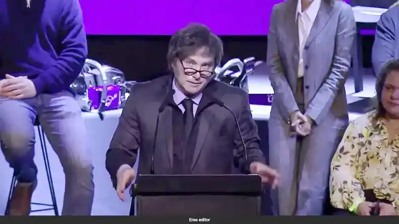 El presidente Javier Milei