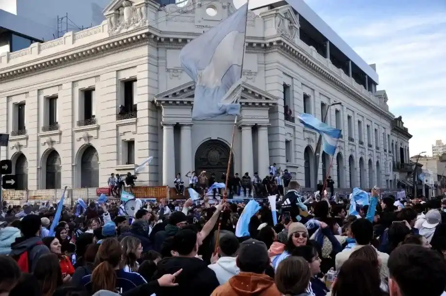 festejos selección Tandil