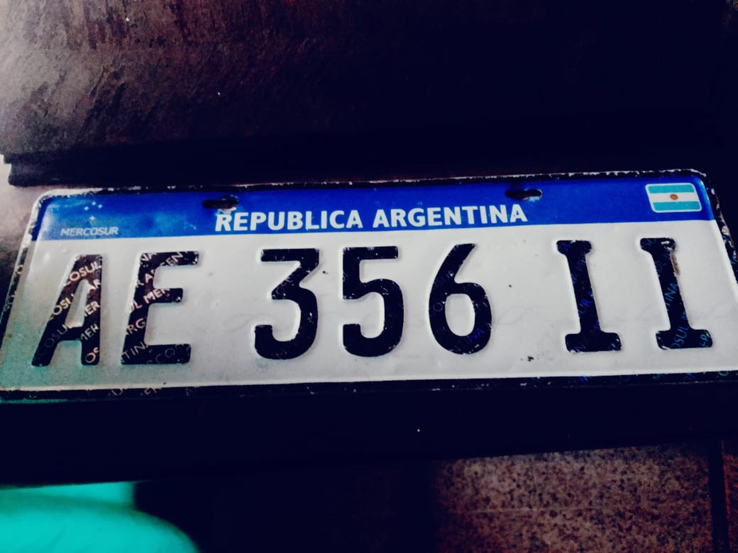 Encontraron patente en Lucio Mansilla