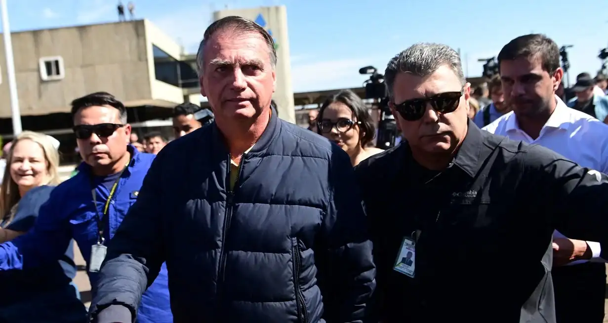 Jair Bolsonaro en una foto tomada el 18 julio en Brasilia. Xinhua.