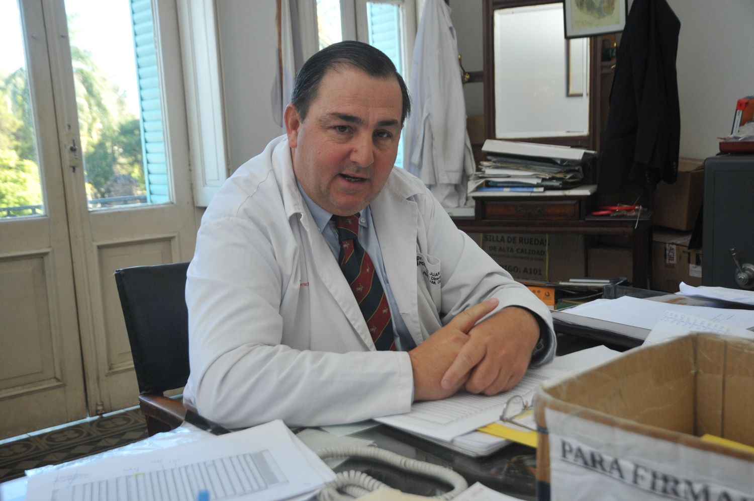 Se suspenden las visitas en el hospital Cullen y restringen la circulación de personas