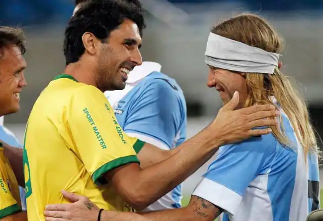 Bronca en Brasil por un falso Caniggia