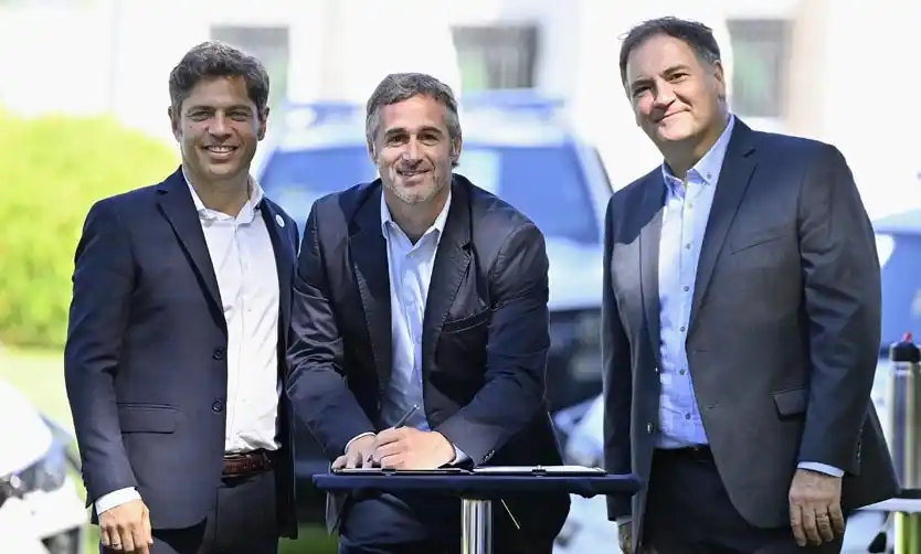 Achával firmó un convenio con Kicillof para fortalecer la seguridad