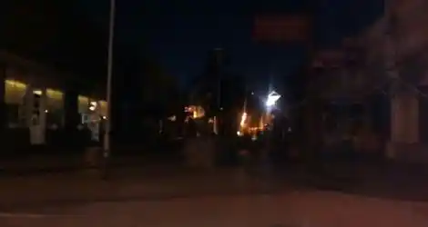 ¿Y las luces de la Peatonal?