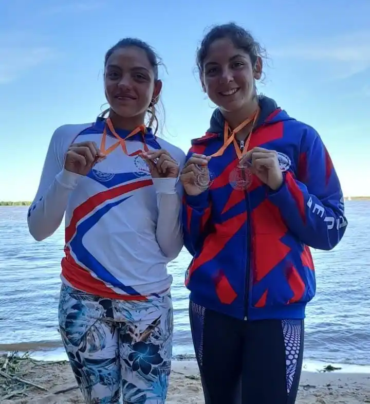 Canotaje: Catalina Morales y Thiara Padilla fueron convocadas por la Federación Argentina de Canoas