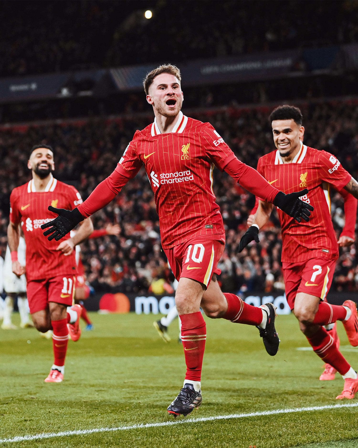 Con un gol de Mac Allister, Liverpool venció a Real Madrid