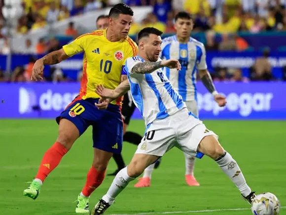 Argentina recibe a Colombia con Messi de titular