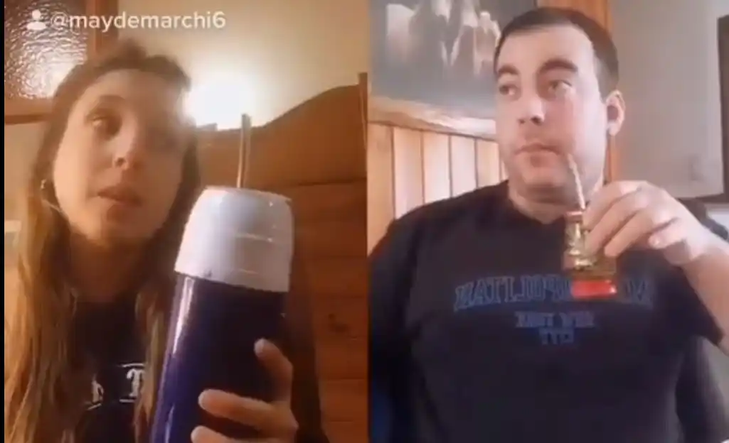 Alberti: “No compartas más el mate”, el tema de Damas Gratis reversionado en modo COVID