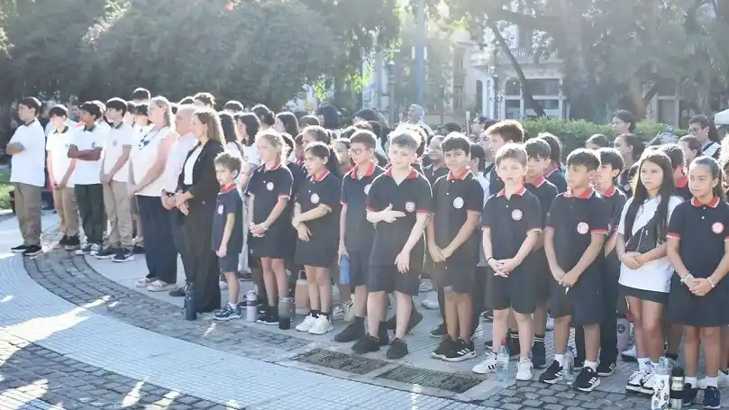“Concordia por la patria” promueve el encuentro de los estudiantes con los símbolos patrios, la historia y la identidad local