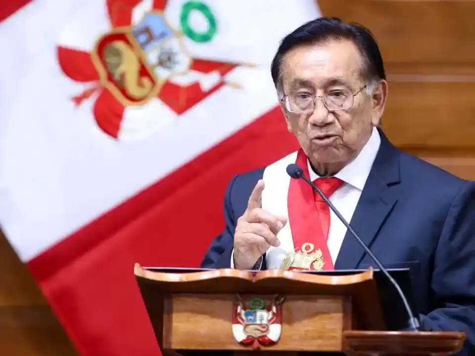 José María Balcázar, presidente de Perú.