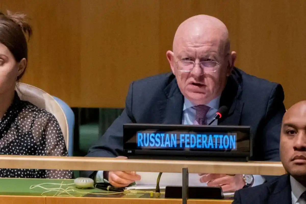 El embajador ruso ante la ONU, Vassily Nebenzia