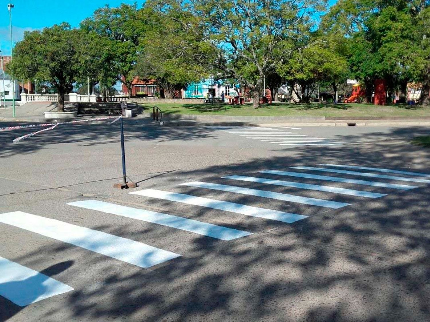 Invertirán más de 145 millones de pesos en pasos peatonales y demarcaciones viales