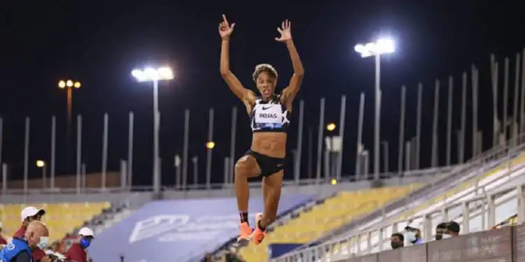 Yulimar Rojas conquista el Meeting de Doha, pero quedó lejos del récord mundial