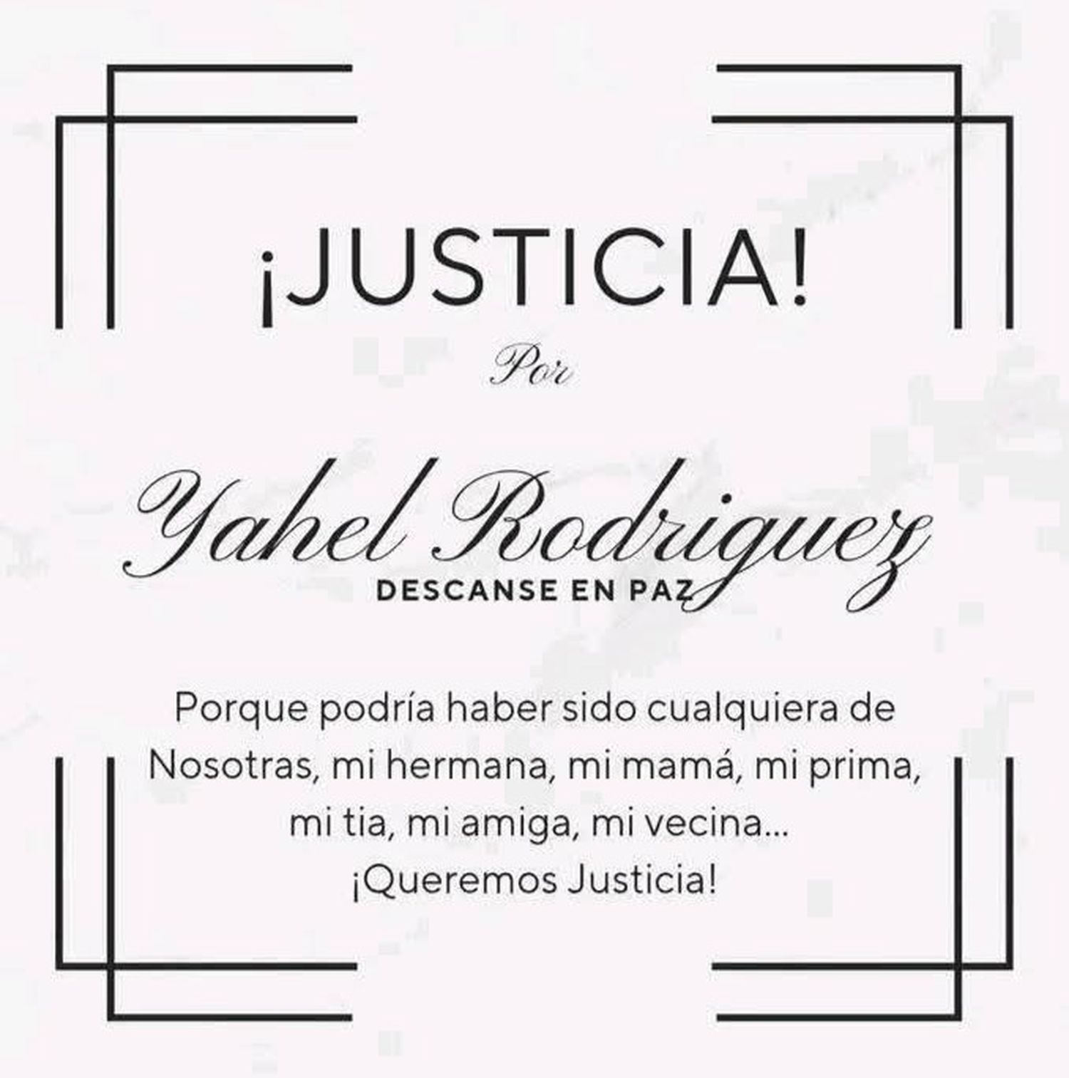 Justicia por Jael