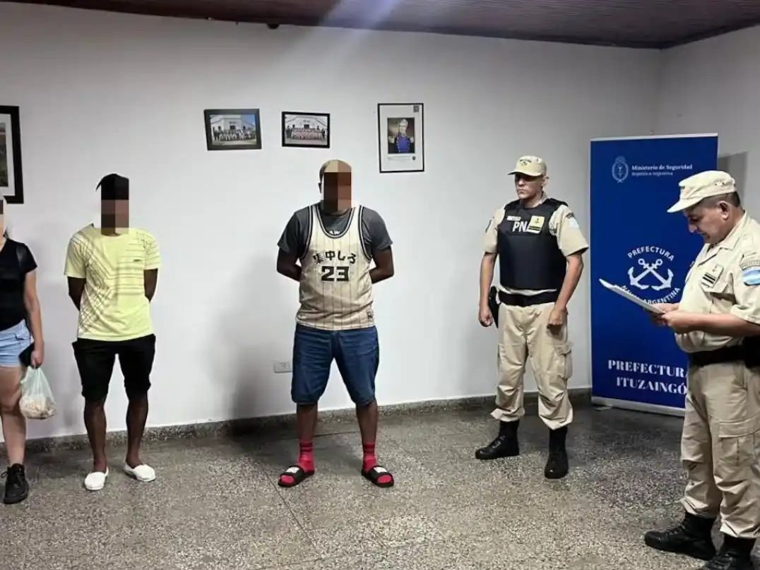 El detenido había ingresado a la Argentina de manera.