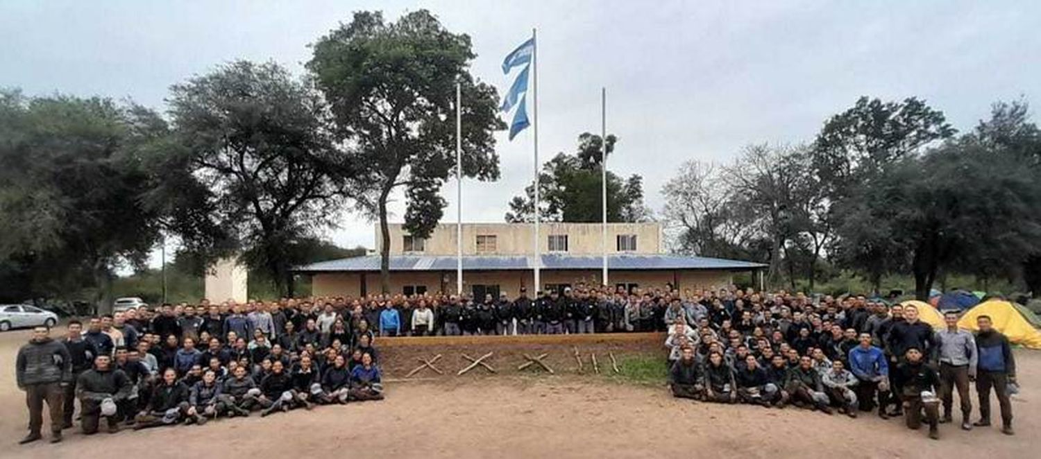 Unos 195 aspirantes terminaron la primera etapa de adaptación y adiestramiento intensivo