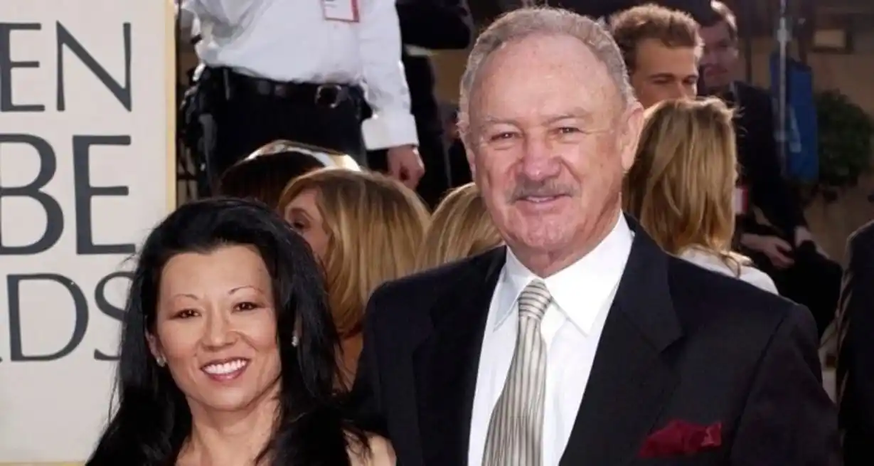 Gene Hackman y su esposa, Betsy Arakawa.