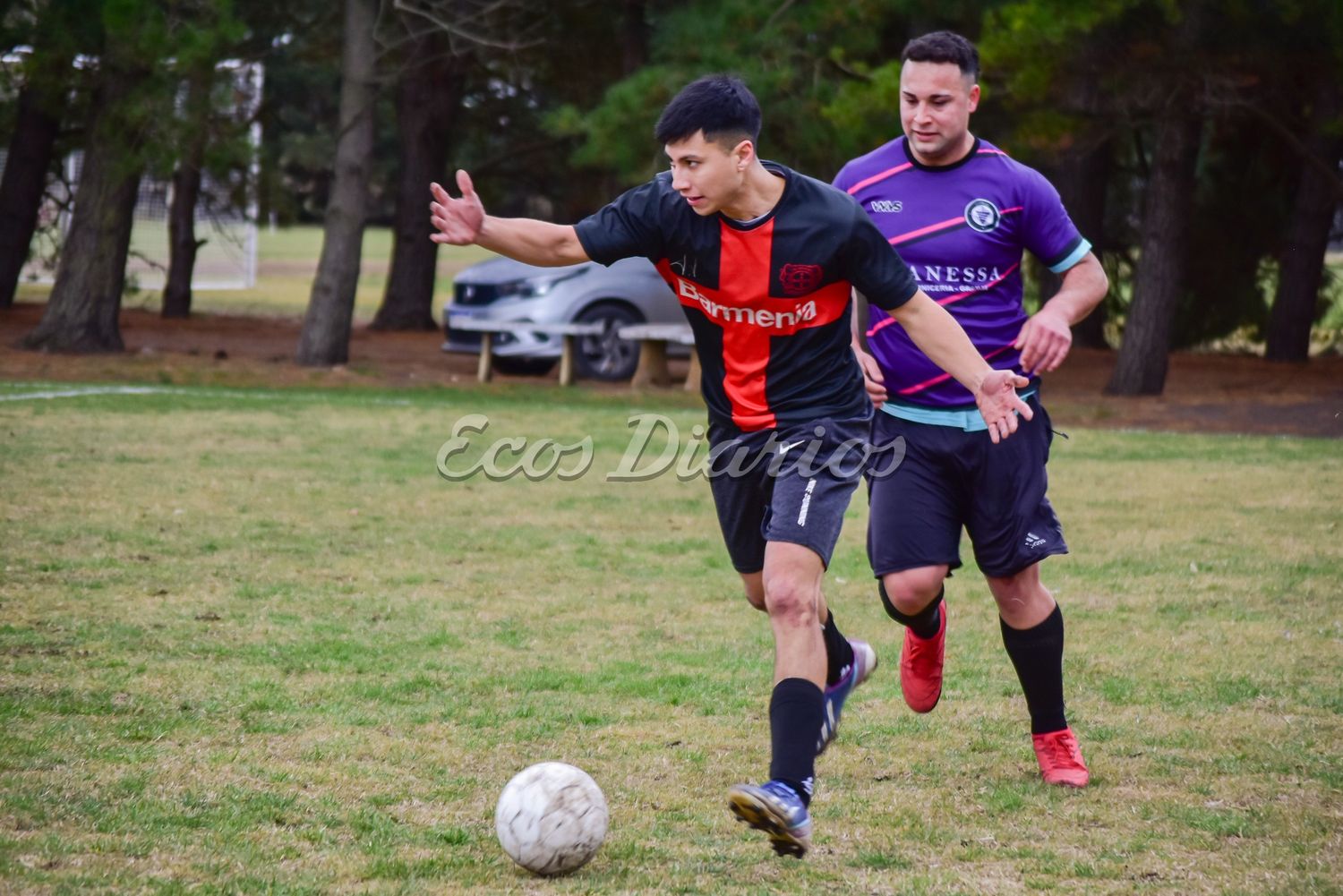 Disputa en el partido entre Templarios y Uvita