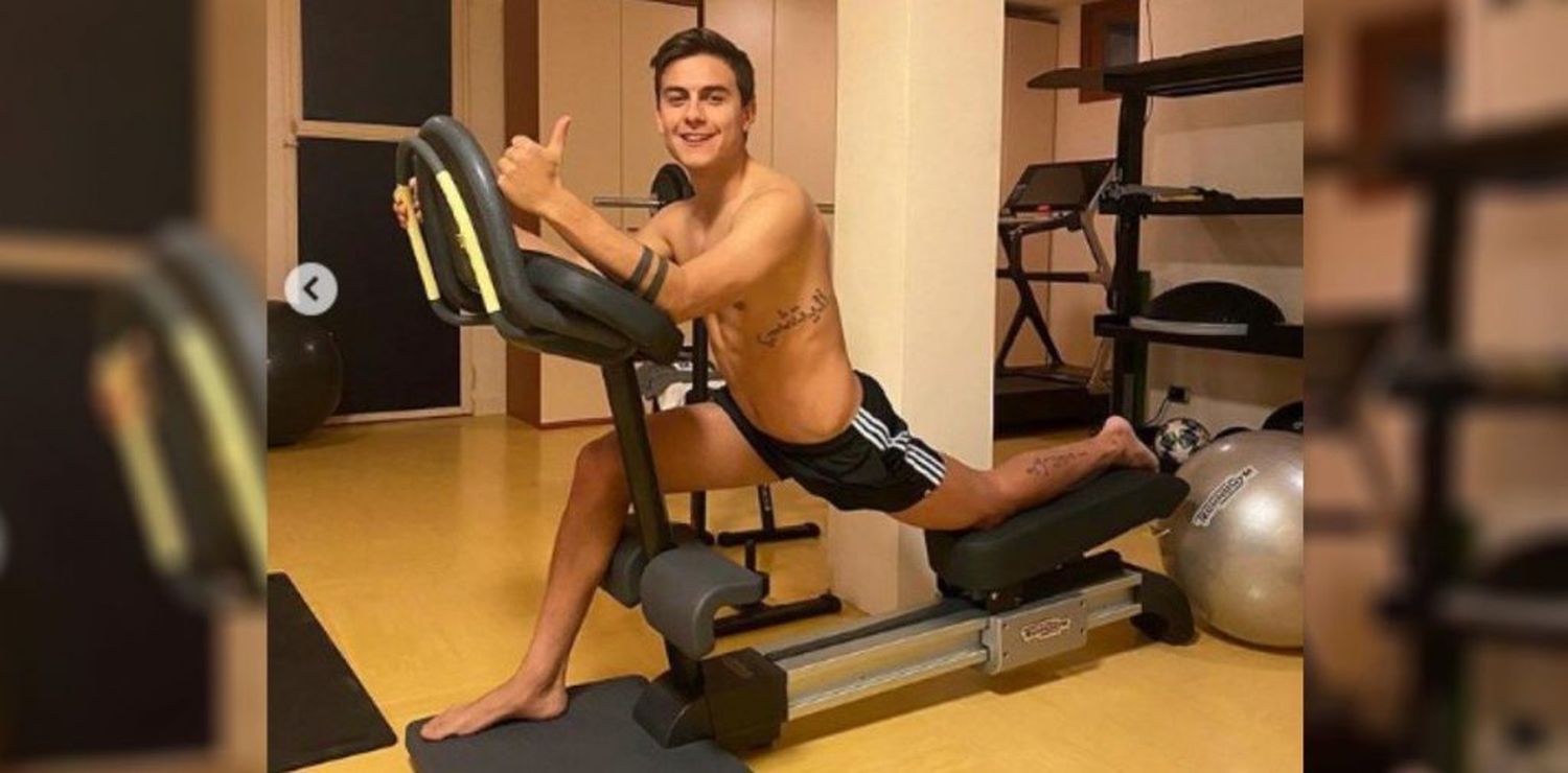 Tras dejar atrás el coronavirus, Paulo Dybala entrena en Italia
