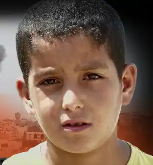 Niño palestino que perdió a toda su familia: "¿Qué culpa tenemos?"