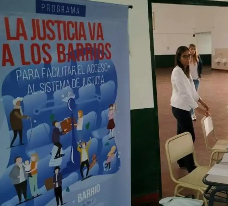 Programa «La Justicia va a los Barrios» llega a Victoria