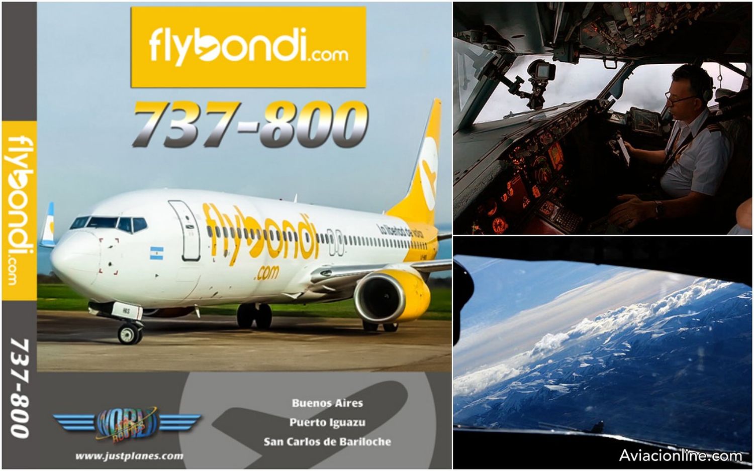 Flybondi llegó a Just Planes