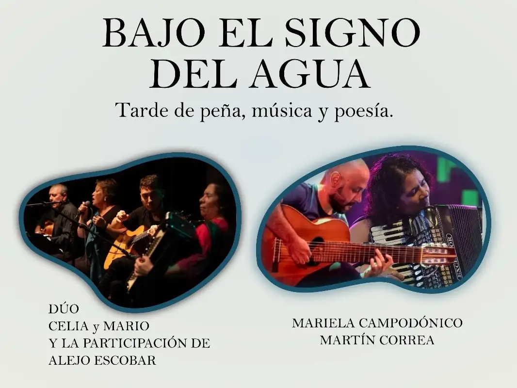 Bajo el signo del agua: música, poesía y encuentro en el Club Social Gualeguay