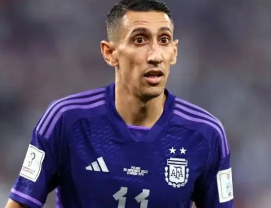 Di María en duda para el partido de mañana