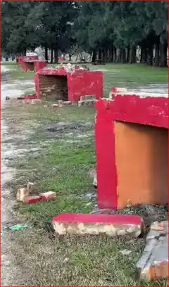 Vandalismo en Costanera Sur: daño al patrimonio de todos