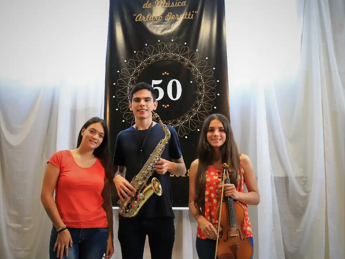 Crecer con la música: fueron pequeños instrumentistas y hoy se convierten en profesores