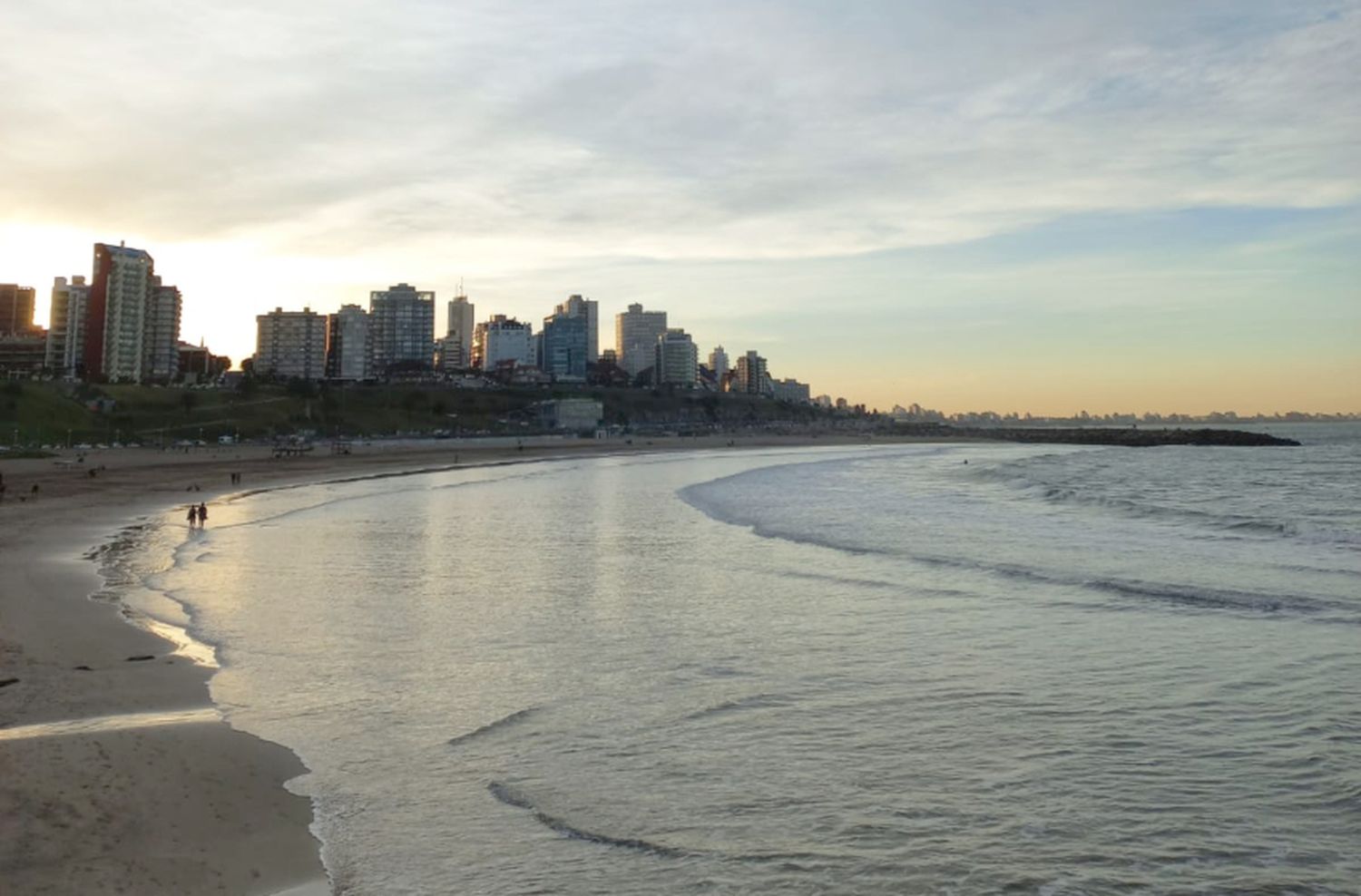 La temperatura del mar en junio promedió los 11,98 grados